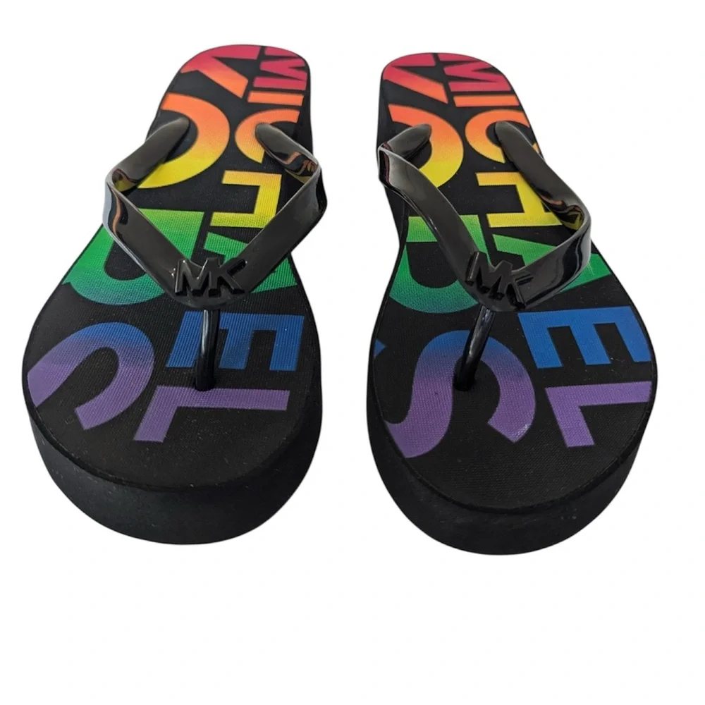NEW Michael Kors Bedford Flip Flops Sandals